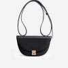 Tasker Og Tilbehor Flattered | Cindy Crossbody Laeder Sort