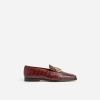Sko Flattered | Paola Laeder Rust Croco