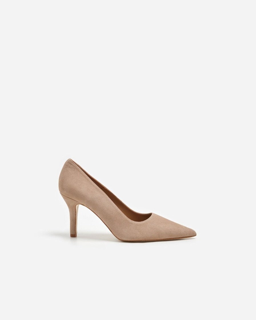 Sko Flattered | Roberta Suede Sand