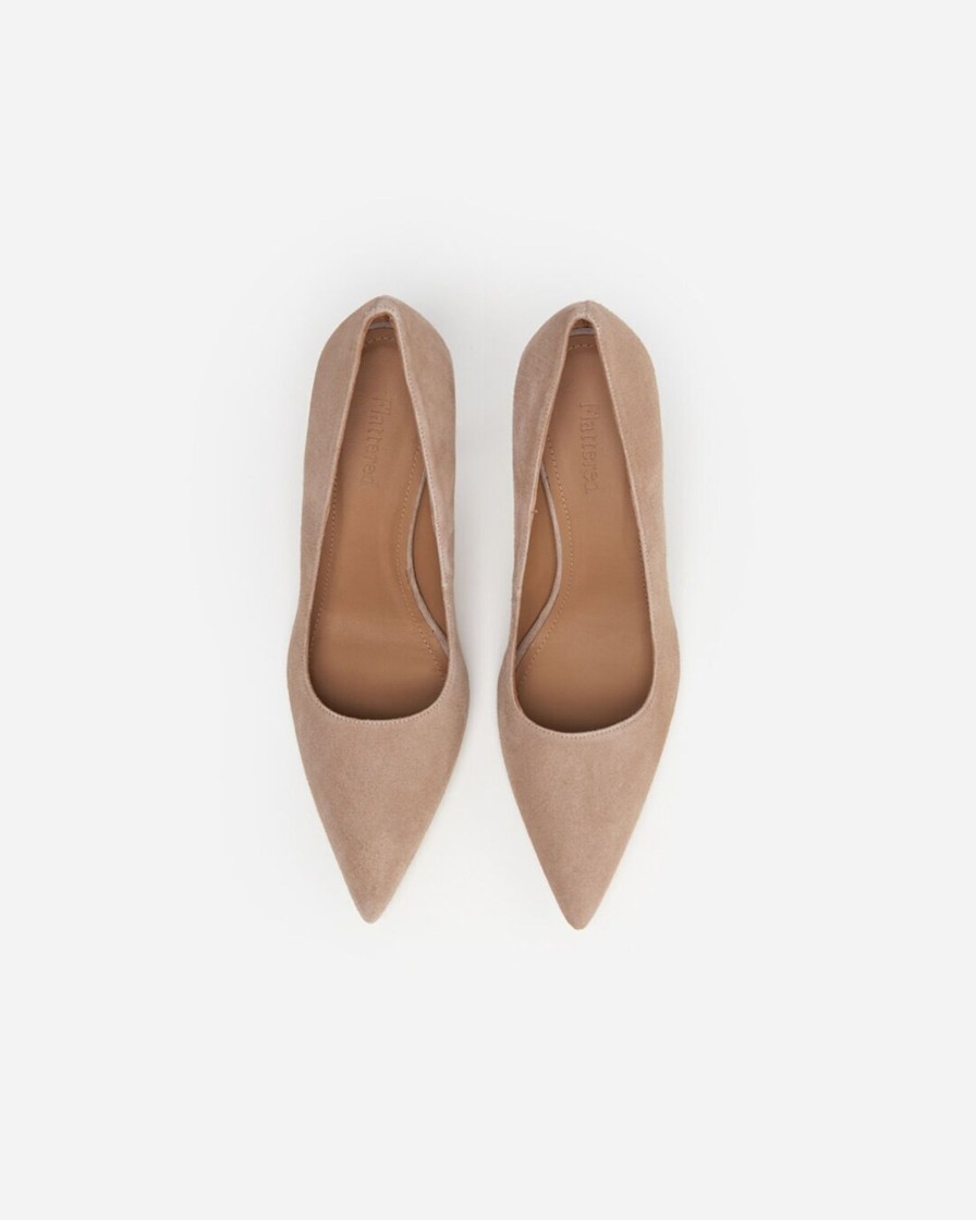 Sko Flattered | Roberta Suede Sand