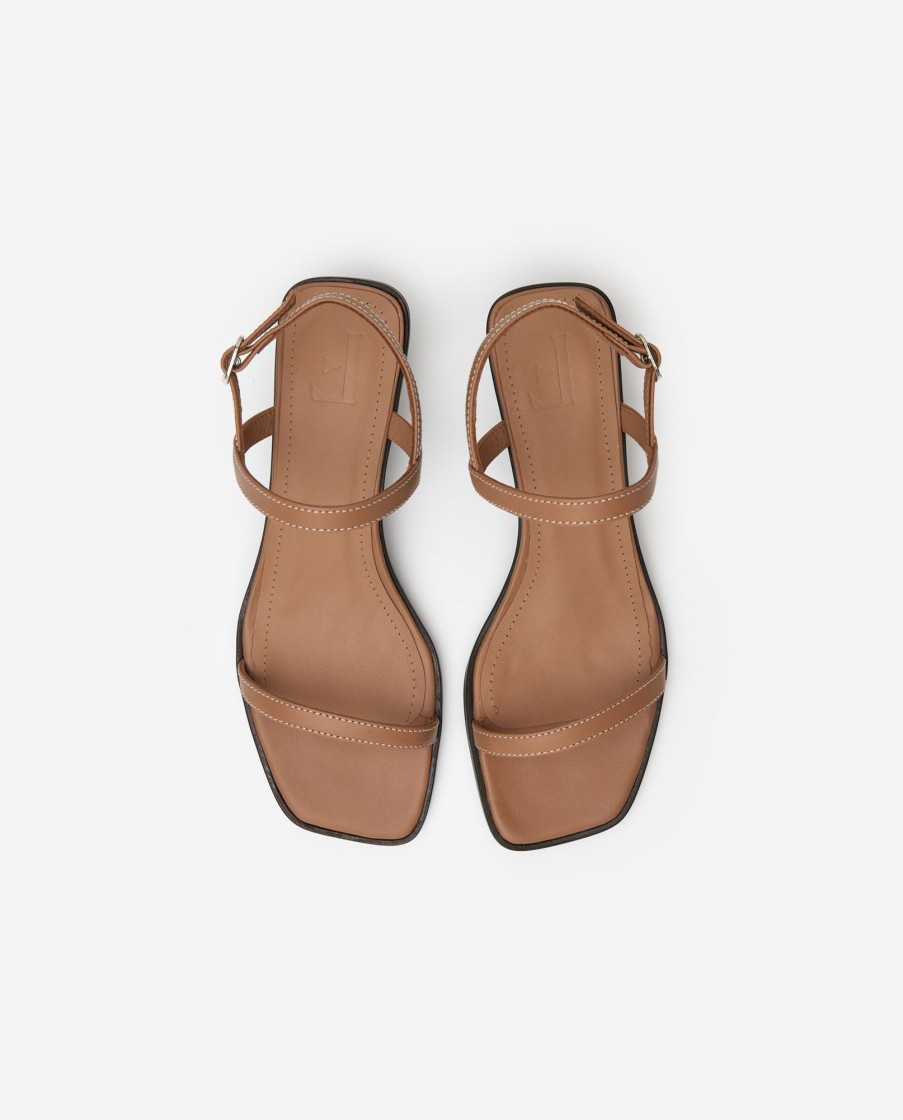 Sko Flattered | Juno Laeder Cognac