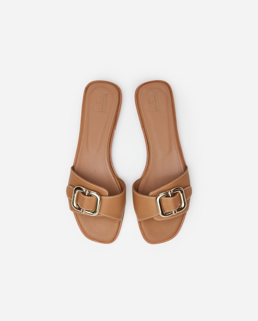 Sko Flattered | Mimi Laeder Cognac