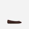 Sko Flattered | Anna Suede Brun