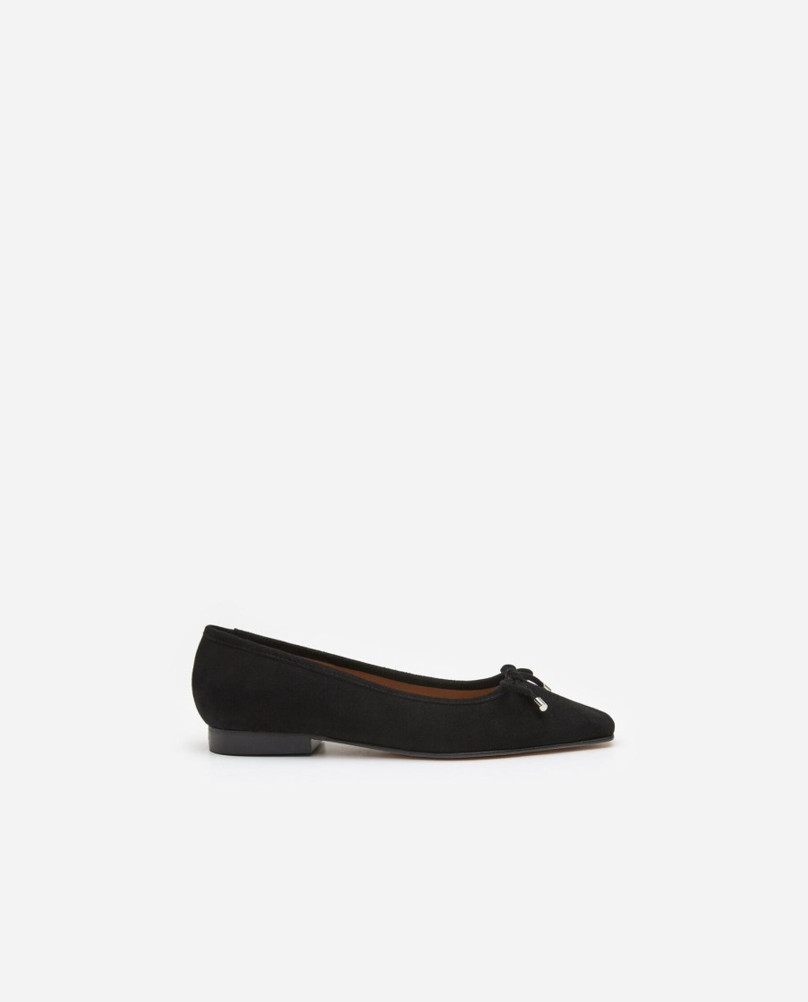 Sko Flattered | Monica Suede Sort
