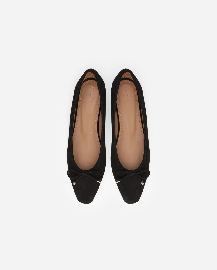 Sko Flattered | Monica Suede Sort