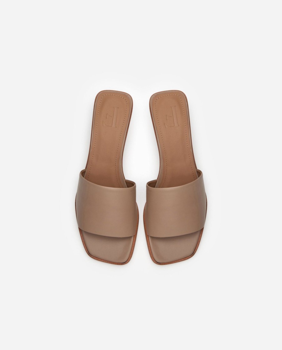 Sko Flattered | Jody Laeder Beige