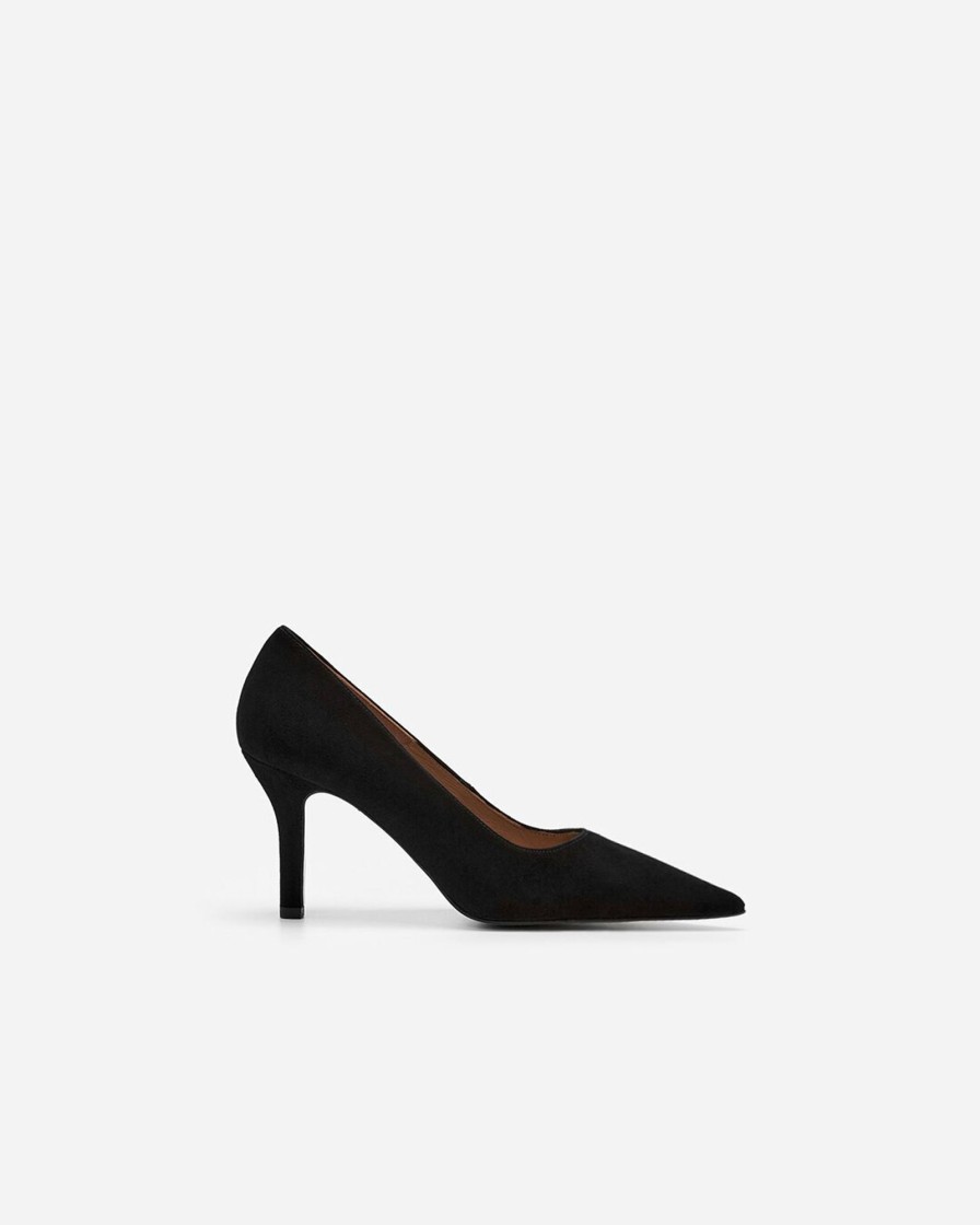 Sko Flattered | Roberta Suede Sort